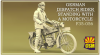 Copper State Models F35-056 German dispatch rider Standing with a motorcycle ( Motorcycle not included) 1/35